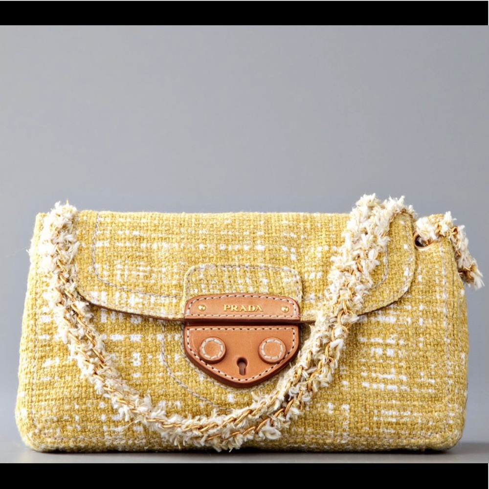 Prada Tweed Purse